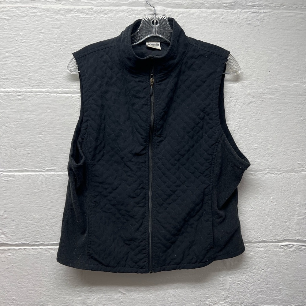 Columbia Black Quilted Vest